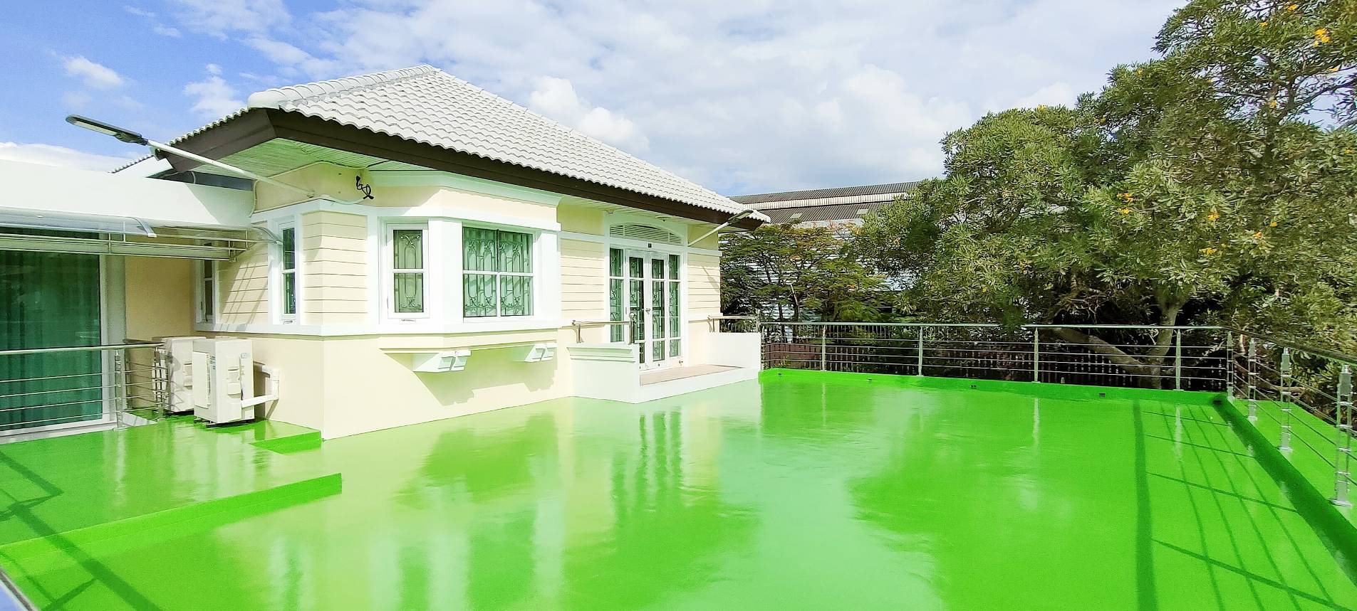 รับทำพื้นโรงงานอุตสาหกรรม – ทำพื้นอีพ็อกซี่โรงงาน พื้นพียู