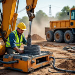 เครื่องอัดสายไฮดรอลิคในงานก่อสร้างและงานภาคสนาม