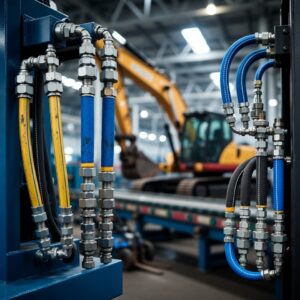 สายไฮดรอลิคกับมาตรฐาน SAE, DIN, ISO ต่างกันอย่างไร